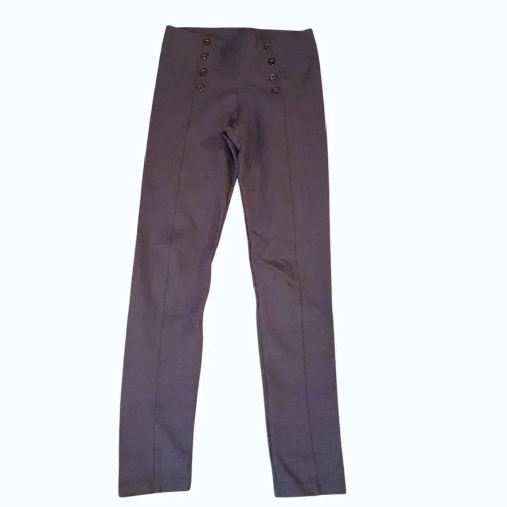 CISONO Brown Sailors Ponte Leggings